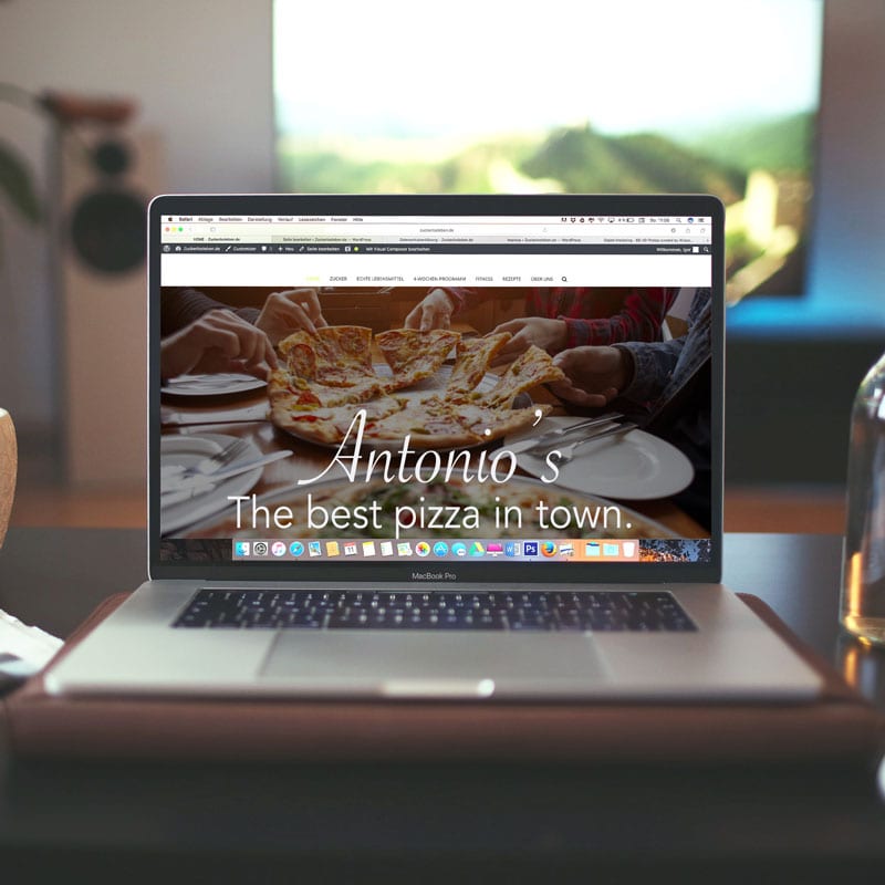 pizza-website business using local seo tips by building a website with keywords